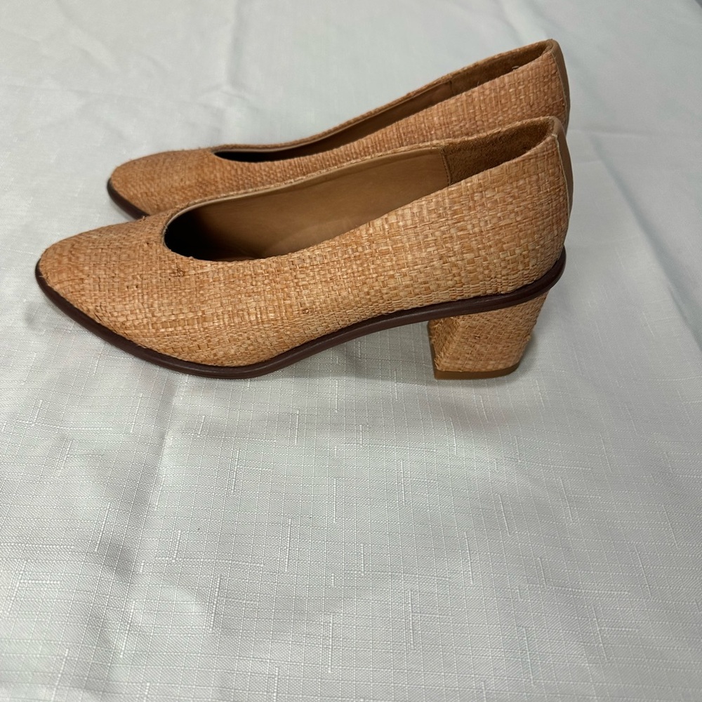 Mista London Straw Heels Size 37 - Picture 4 of 12